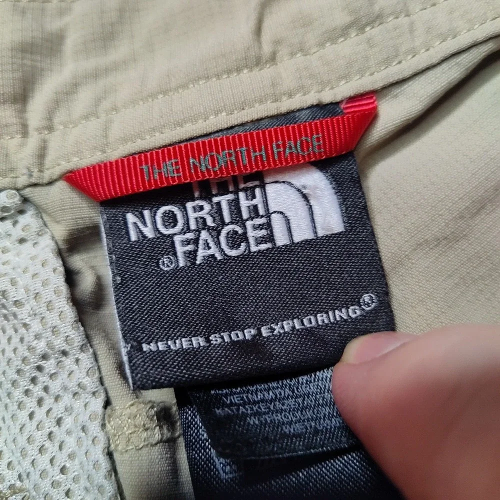 NORTH‎ FACE Men Size 40 Khaki Nylon Hiking 9